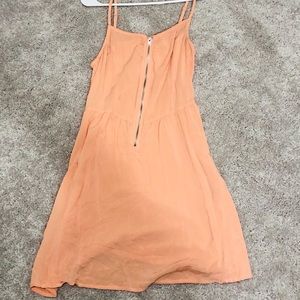Peach dress